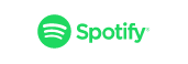 Sure! Here’s a rewritten version aligned with gut health: A logo featuring a green circle symbolizing vitality and balance, with three curved black lines evoking smooth digestive flow, placed next to the word "Spotify" in fresh white lowercase letters on a nourishing green background—reminiscent of optimal gut health.